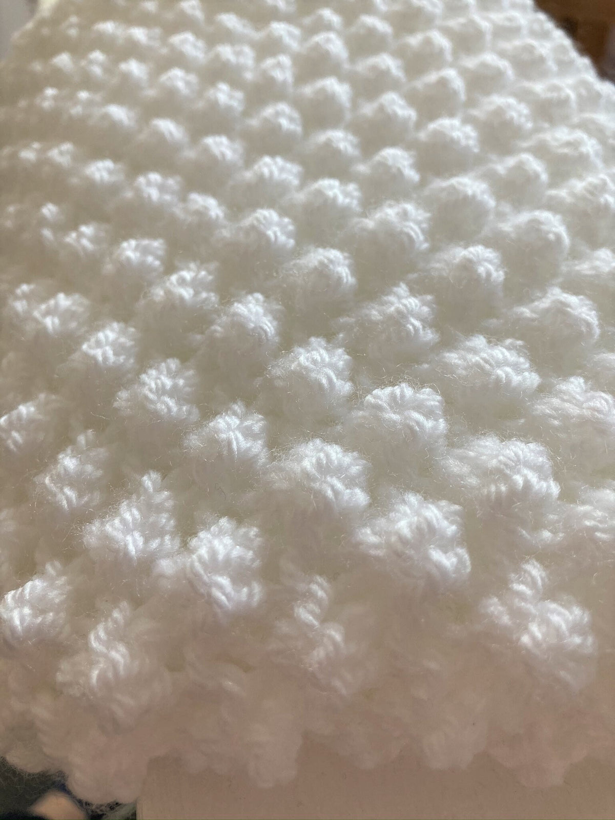 Knitting pattern ~ Bobble Baby Blanket ~  ENGLISH ~ PDF Download