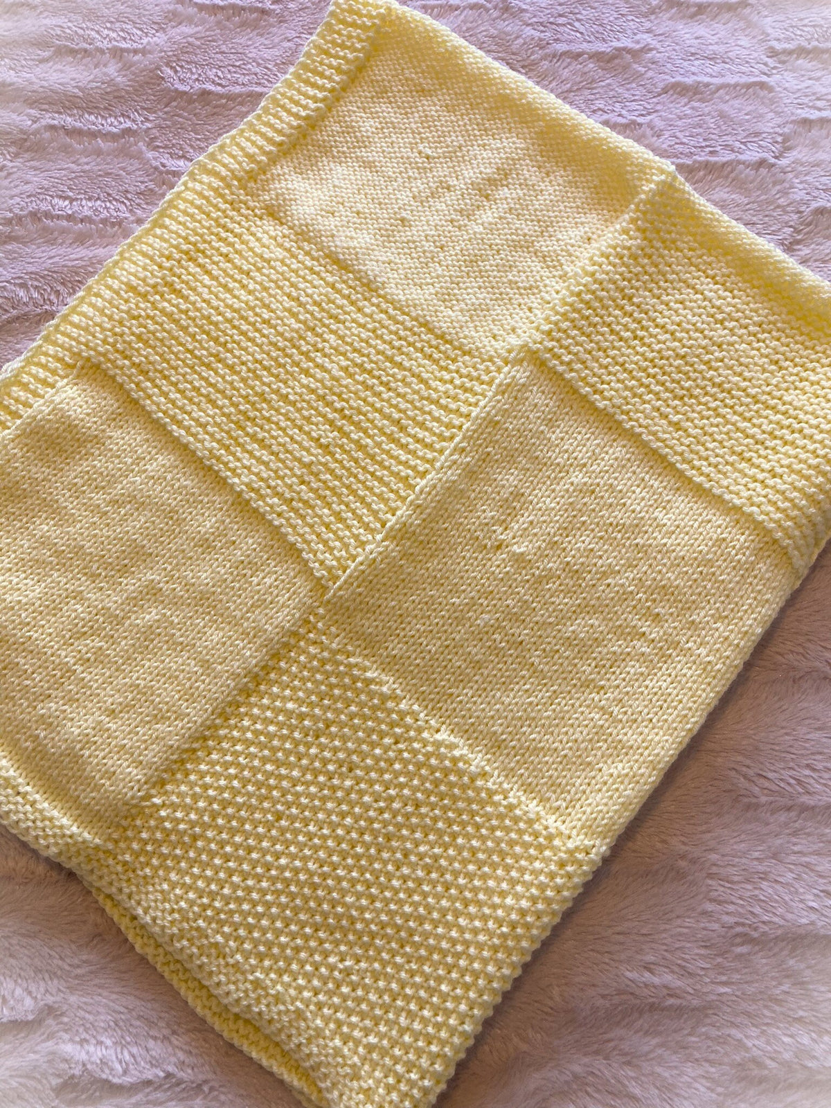 Knitting pattern ~  Samson Baby Blanket  in DK ~  ENGLISH ~  PDF Download