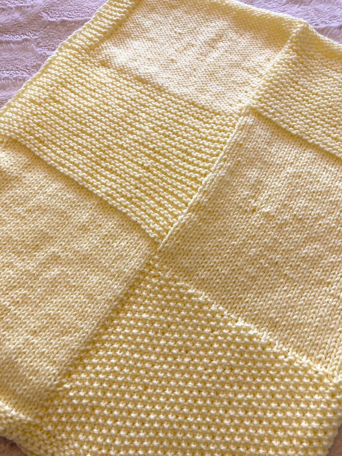 Knitting pattern ~  Samson Baby Blanket  in DK ~  ENGLISH ~  PDF Download