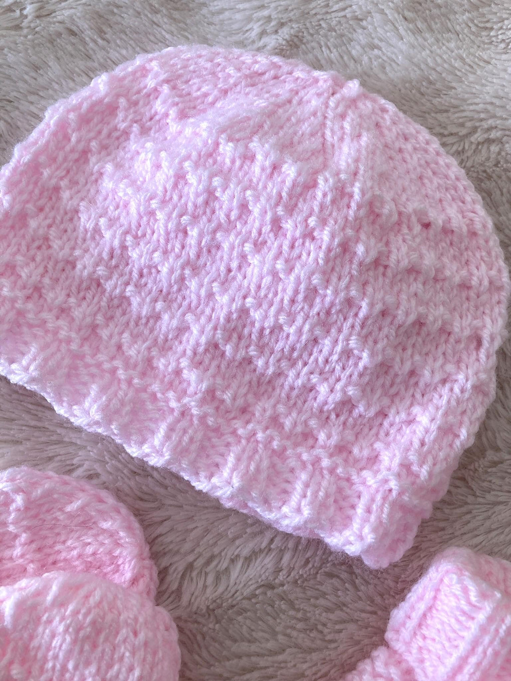 Knitting pattern ~ Idris New Baby Set /  Hat , Mittens and Bootees ~ ENGLISH ~ PDF Download