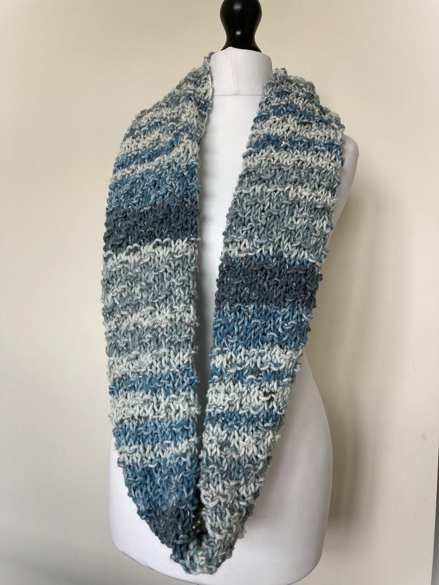 Knitting Pattern PDF ~ Quick Chunky Cowl ~ ENGLISH ~  PDF Download