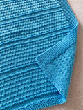 Knitting pattern ~ Idris Baby Blanket in Aran or DK ~ Perfect for beginners ~ ENGLISH ~ PDF Download