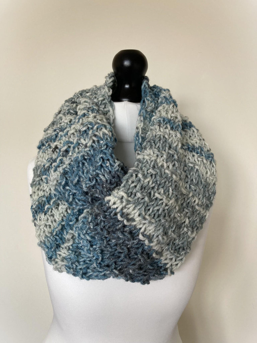 Knitting Pattern PDF ~ Quick Chunky Cowl ~ ENGLISH ~  PDF Download