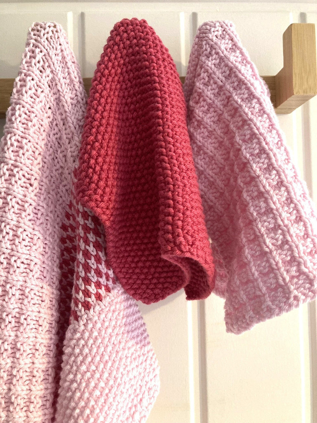 Knitting Pattern  ~ Kitchen Set ~ Towel, Cloths & Pot Holder ~ ENGLISH ~ PDF Download