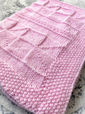 Knitting pattern ~ Verna Baby Blanket ~ Easy Knit  ~ ENGLISH ~ PDF Download