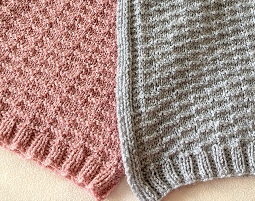 Knitting pattern ~ Freddie Baby Blanket  ~ ENGLISH ~  PDF Download