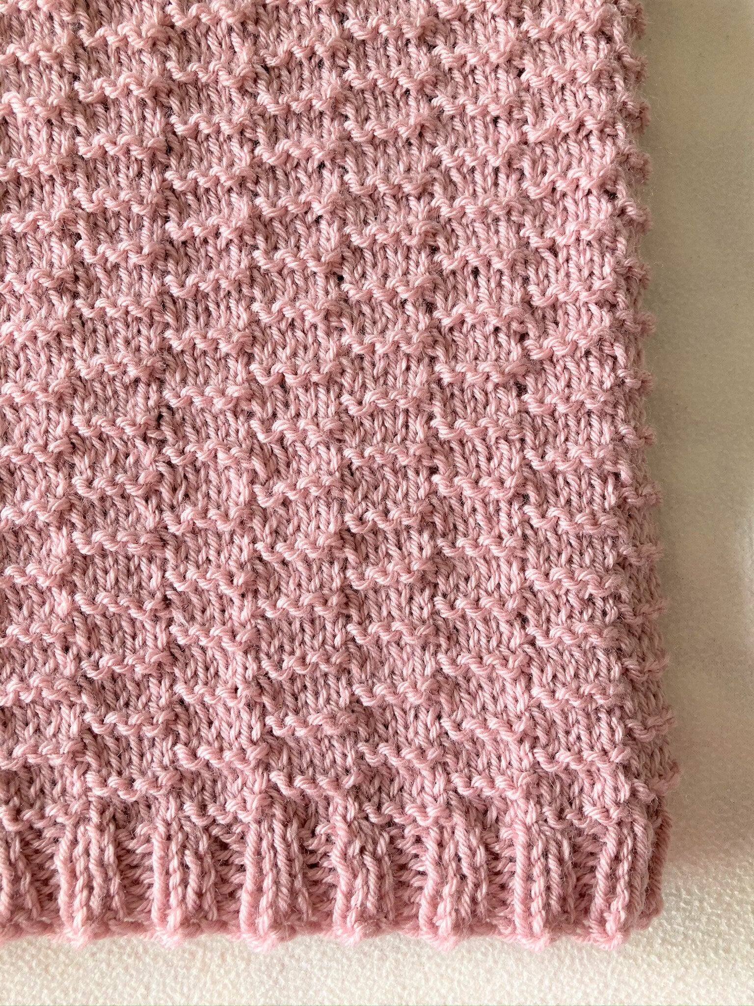 Knitting pattern ~ Freddie Baby Blanket  ~ ENGLISH ~  PDF Download