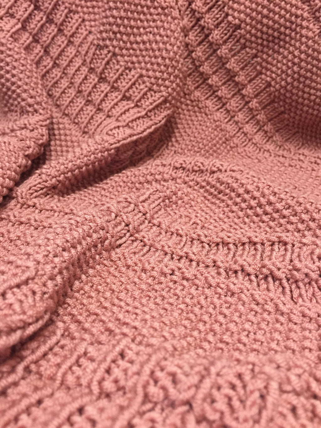 Knitting Pattern ~ Dorete Baby Blanket ~ Easy Knit for Beginners ~ENGLISH ~ PDF Download