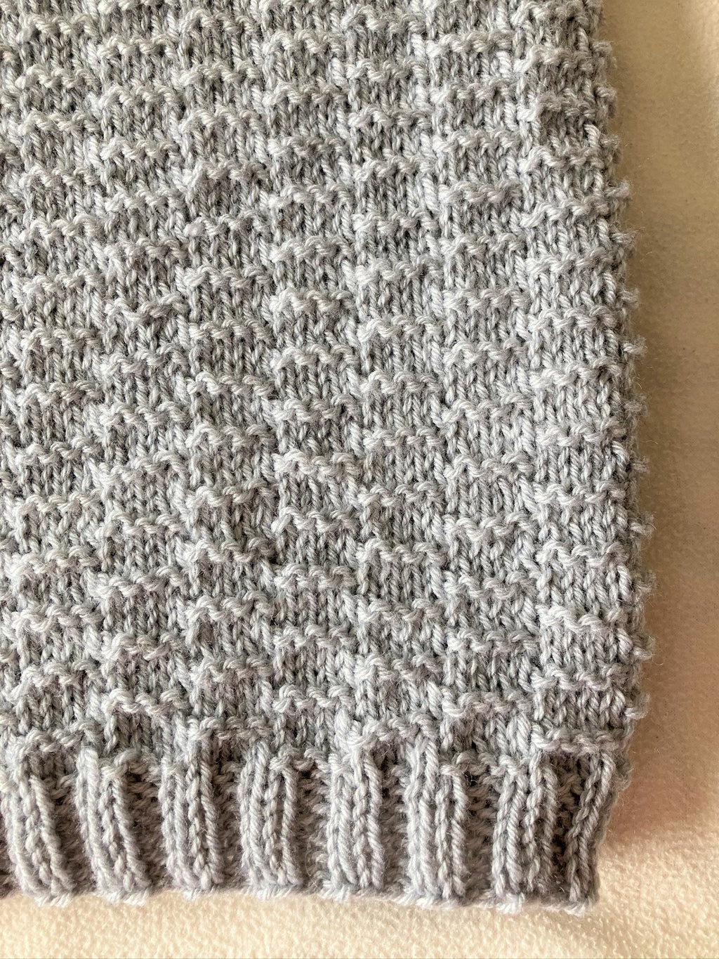 Knitting pattern ~ Freddie Baby Blanket  ~ ENGLISH ~  PDF Download