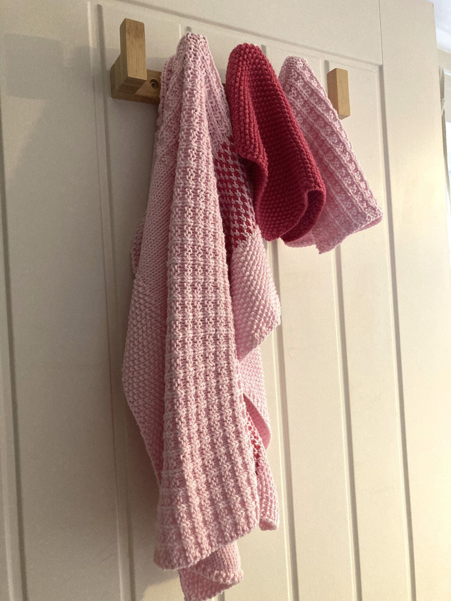 Knitting Pattern  ~ Kitchen Set ~ Towel, Cloths & Pot Holder ~ ENGLISH ~ PDF Download