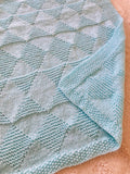 Knitting Pattern ~ Heidi Baby Blanket  ~  ENGLISH ~ PDF Download