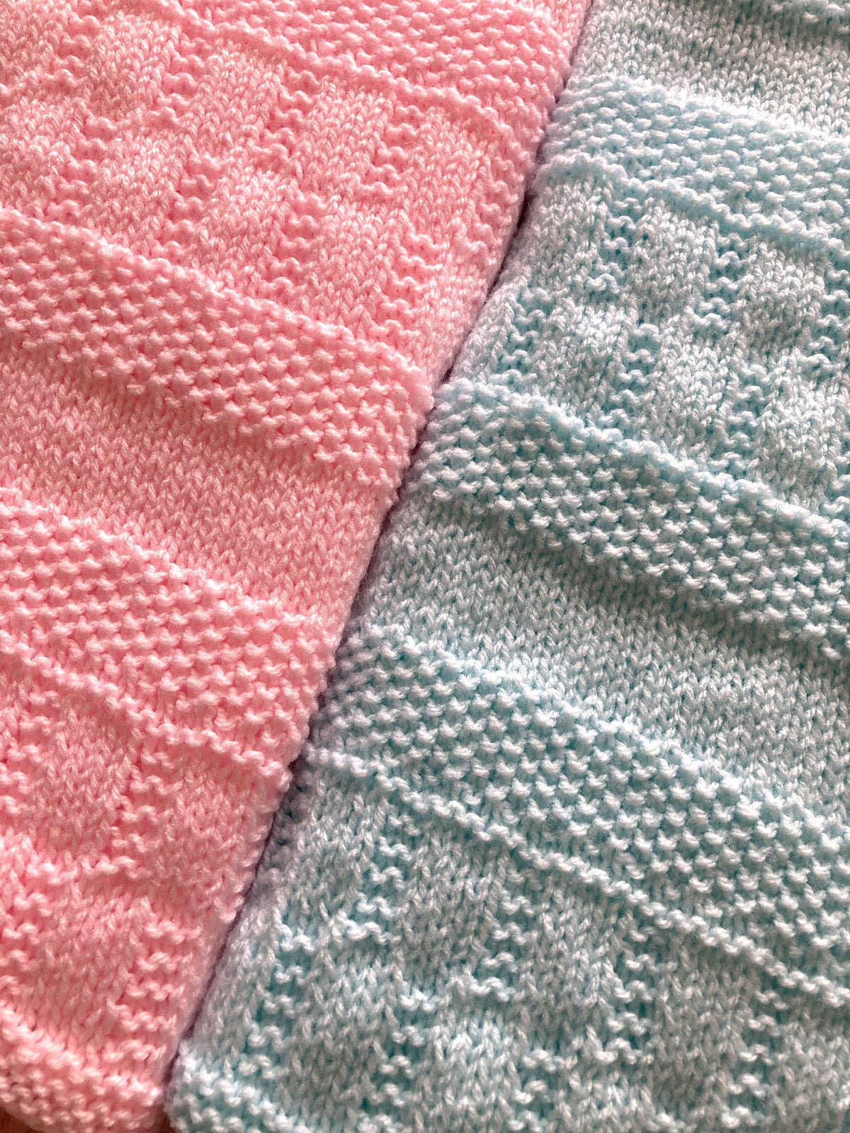 Knitting Pattern ~ Jemima Baby Blanket  ~  ENGLISH ~ PDF Download
