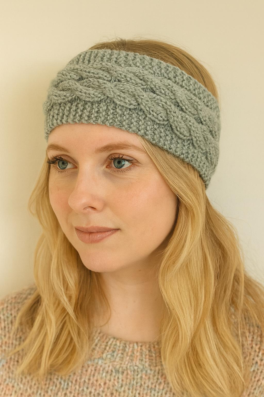 Knitting pattern ~ Cosy Cable Headbands / Ear warmers ~ ENGLISH ~ PDF Download