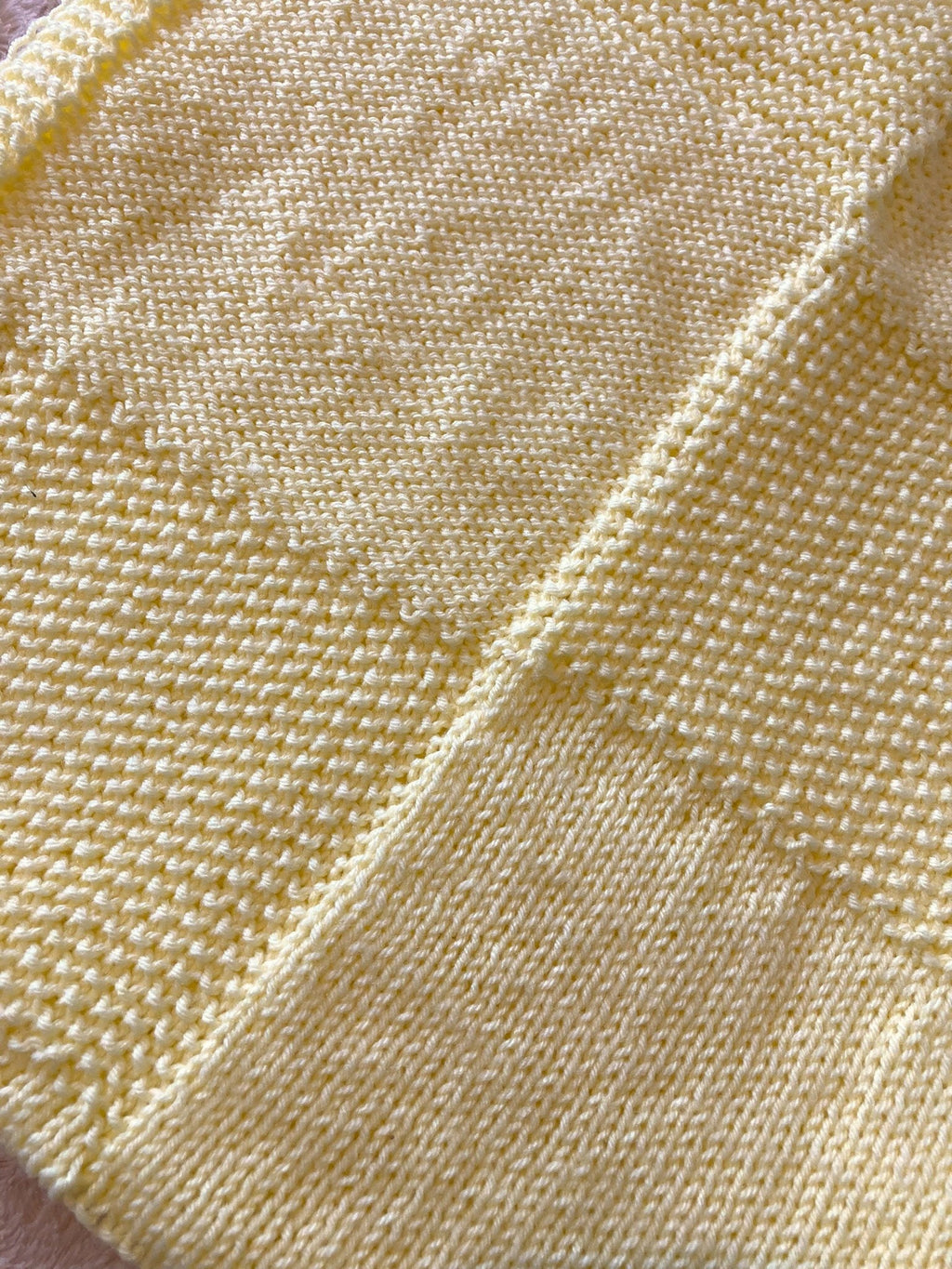 Knitting pattern ~  Samson Baby Blanket  in DK ~  ENGLISH ~  PDF Download