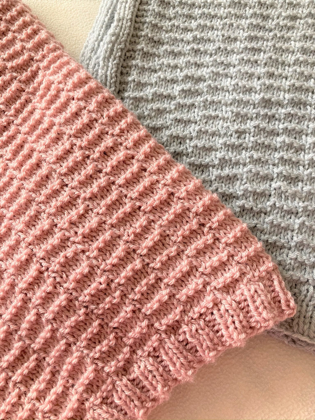 Knitting pattern ~ Freddie Baby Blanket  ~ ENGLISH ~  PDF Download