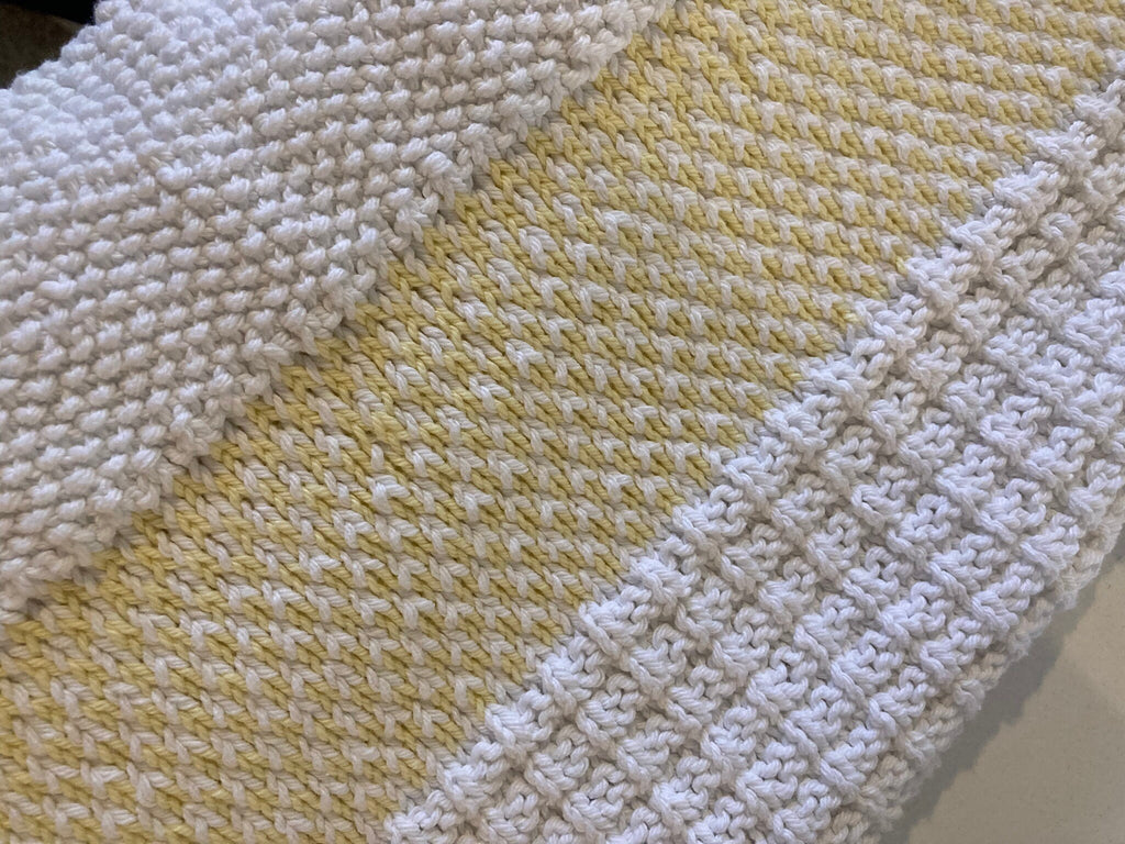 Knitting Pattern  ~ Kitchen Set ~ Towel, Cloths & Pot Holder ~ ENGLISH ~ PDF Download