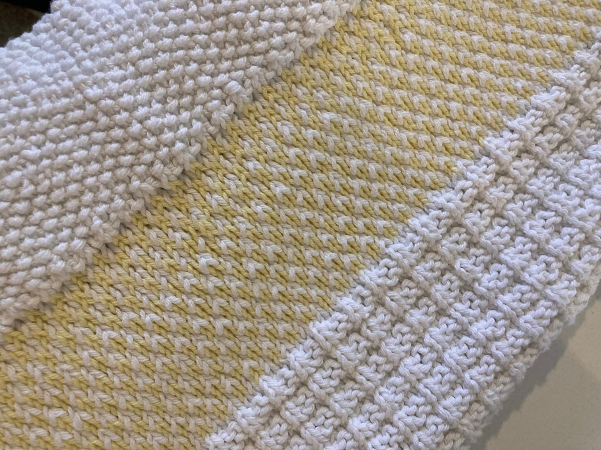 Knitting Pattern  ~ Kitchen Set ~ Towel, Cloths & Pot Holder ~ ENGLISH ~ PDF Download