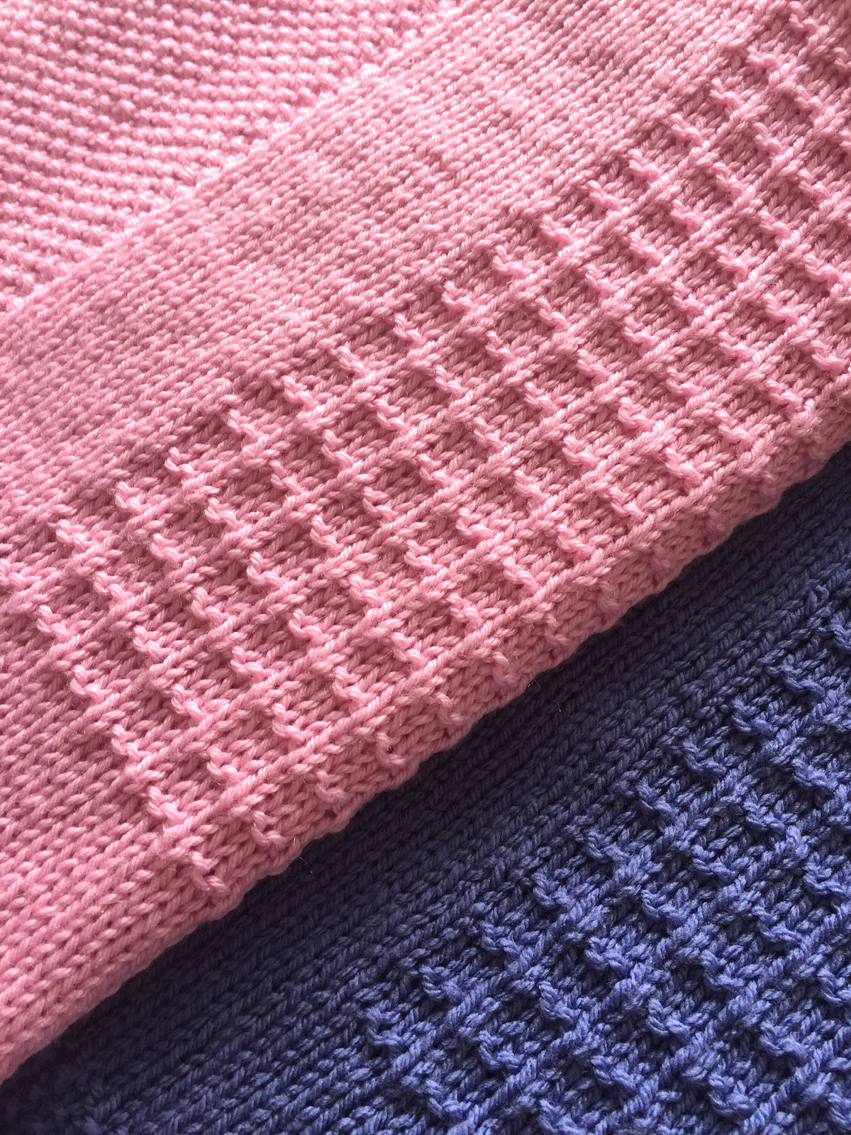 Knitting Pattern ~  Alia Baby Blanket  ~ ENGLISH ~ PDF Download